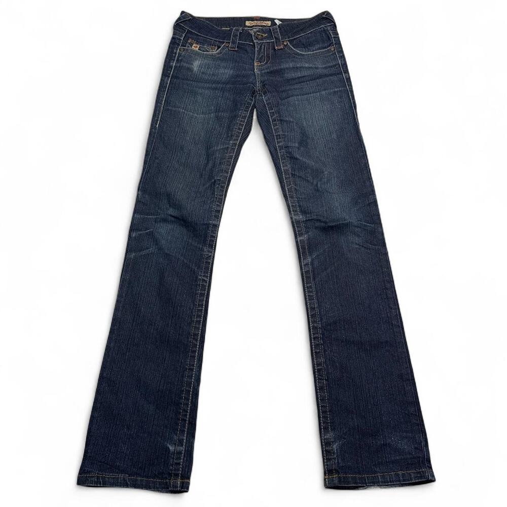 Low Rise Paris Blues Women's Bootcut Jeans Size 3 Navy blue denim Tapered Fit